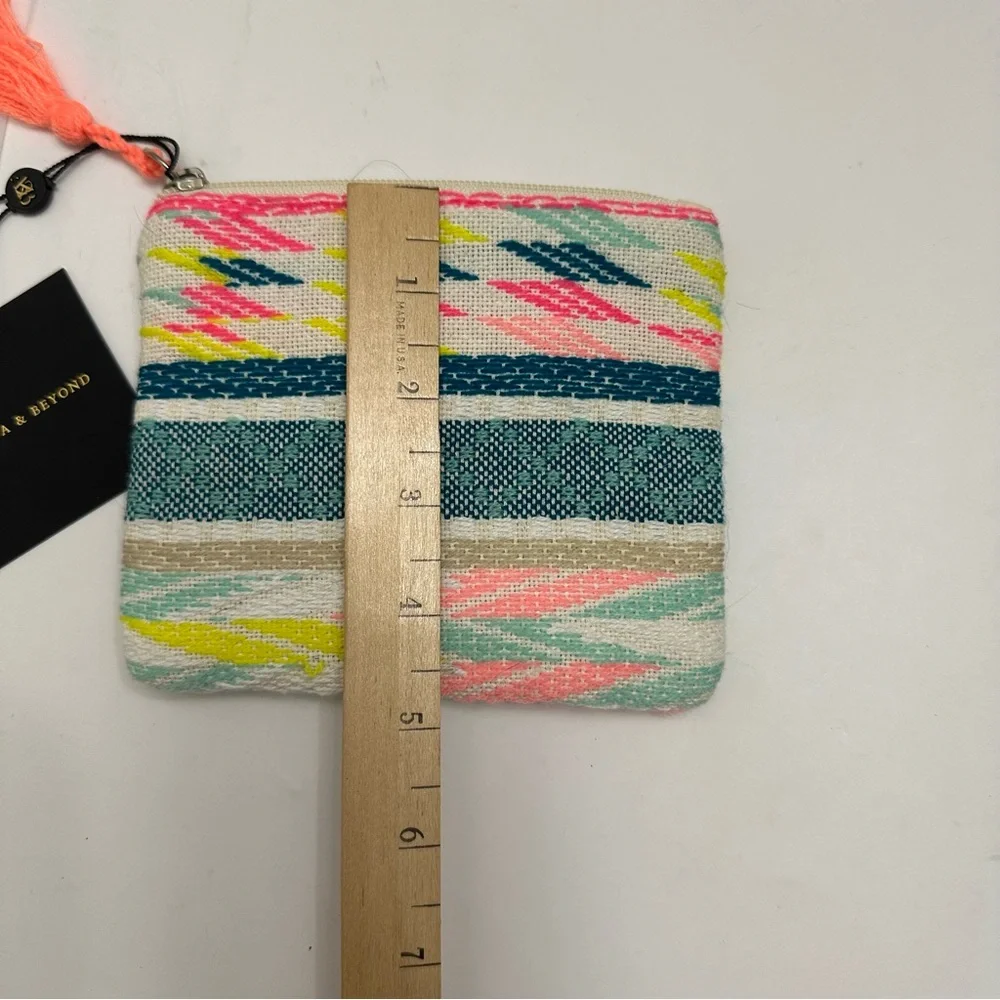 NEW America and Beyond DAPHNE MINI BAG Coin Purse Pouch Zipper